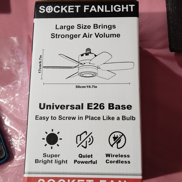 LED socket fan - Picture 3 of 5